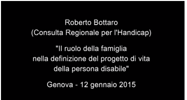 Roberto Bottaro - Dal punto di vista delle famiglie