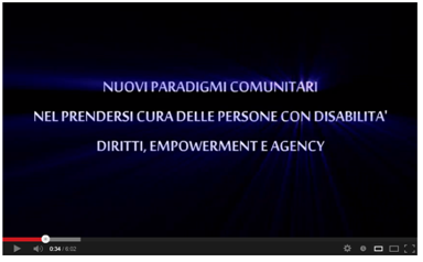 Convegno "Nuovi paradigmi culturali nel prendersi cura delle persone con disabilità: diritti, empowerment e agency"