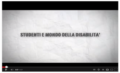 Video: Studenti e mondo della disabilità